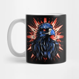 Patriotic Crow Mug